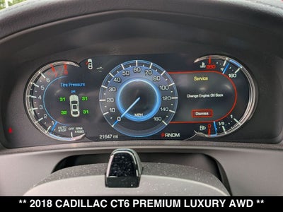 2018 Cadillac CT6 3.6L Premium Luxury