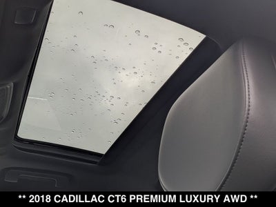 2018 Cadillac CT6 3.6L Premium Luxury