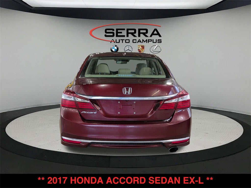 2017 Honda Accord EX-L w/Navigation and Honda Sensing