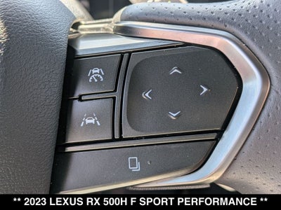 2023 Lexus RX 500h F SPORT Performance