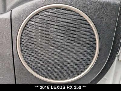 2018 Lexus RX 350