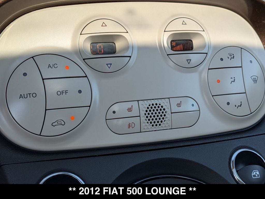 2012 FIAT 500 Gucci