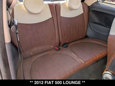 2012 FIAT 500 Gucci