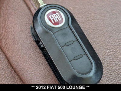 2012 FIAT 500 Gucci