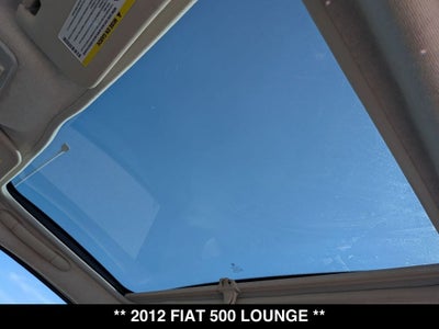 2012 FIAT 500 Gucci