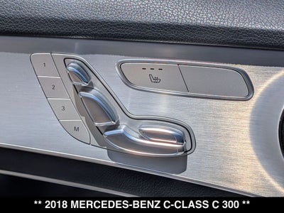 2018 Mercedes-Benz C-Class C 300 4MATIC®