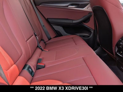 2022 BMW X3 xDrive30i M Sport