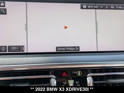 2022 BMW X3 xDrive30i M Sport