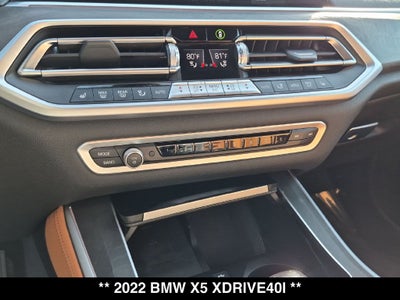 2022 BMW X5 xDrive40i M Sport