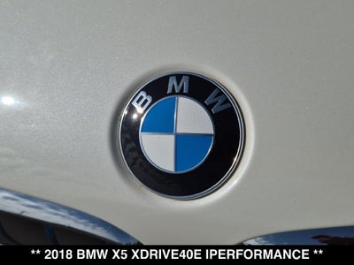 2018 BMW X5 xDrive40e