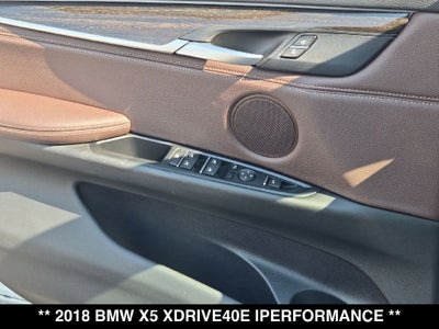 2018 BMW X5 xDrive40e