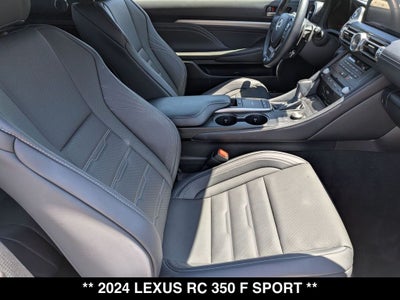 2024 Lexus RC 350 F Sport