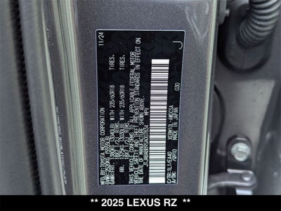 2025 Lexus RZ 300e Premium