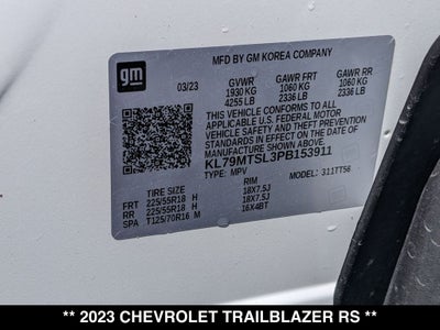 2023 Chevrolet TrailBlazer RS