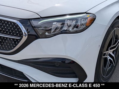 2026 Mercedes-Benz E-Class E 450 4MATIC®