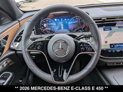2026 Mercedes-Benz E-Class E 450 4MATIC®