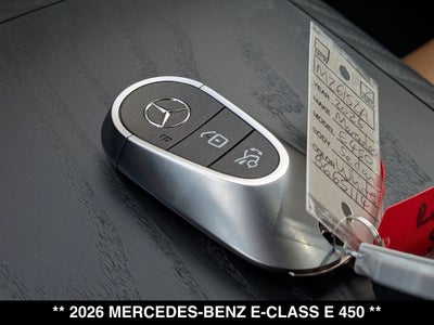 2026 Mercedes-Benz E-Class E 450 4MATIC®