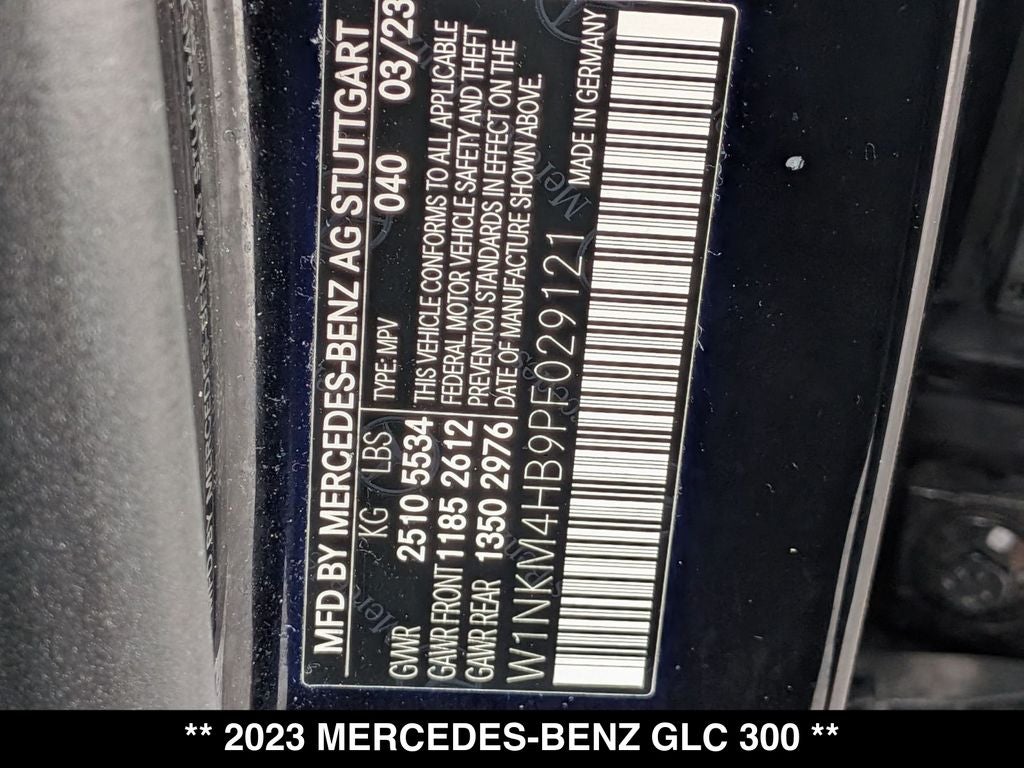 2023 Mercedes-Benz GLC GLC 300 4MATIC®