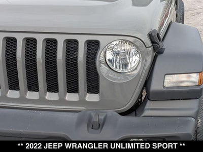 2022 Jeep Wrangler Unlimited Sport