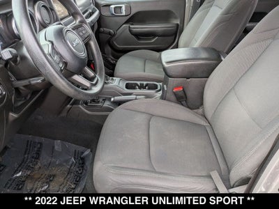 2022 Jeep Wrangler Unlimited Sport