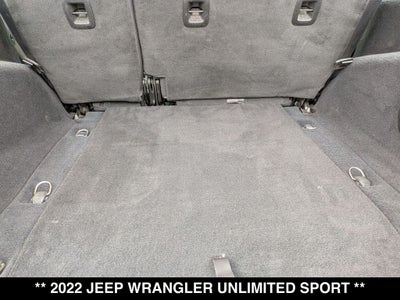 2022 Jeep Wrangler Unlimited Sport