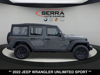 2022 Jeep Wrangler Unlimited Sport