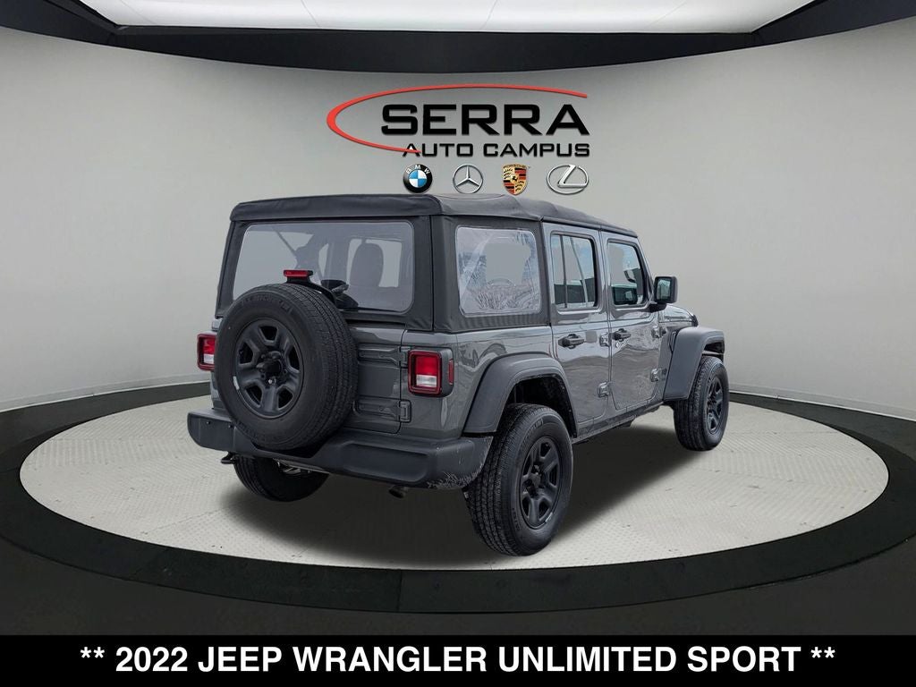 2022 Jeep Wrangler Unlimited Sport