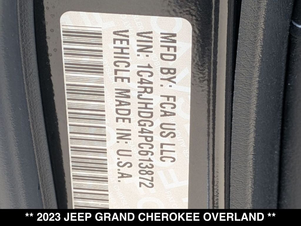 2023 Jeep Grand Cherokee Overland