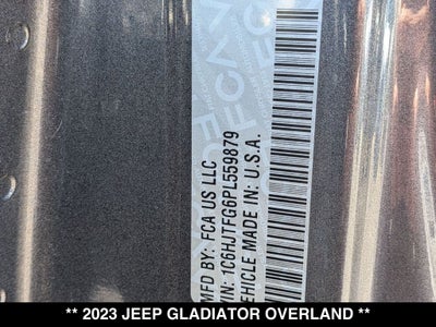 2023 Jeep Gladiator Overland