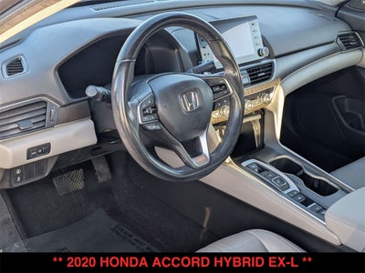 2020 Honda Accord Hybrid EX-L