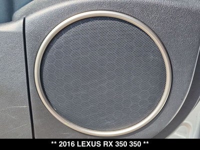 2016 Lexus RX 350