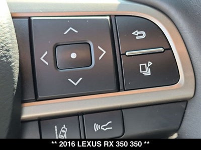 2016 Lexus RX 350