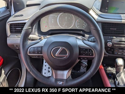 2022 Lexus RX 350 F Sport