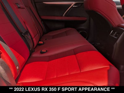 2022 Lexus RX 350 F Sport