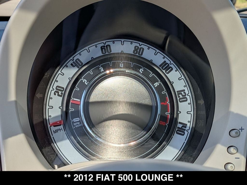 2012 FIAT 500 Gucci