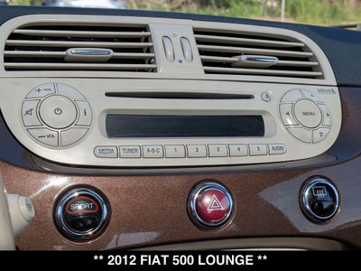 2012 FIAT 500 Gucci