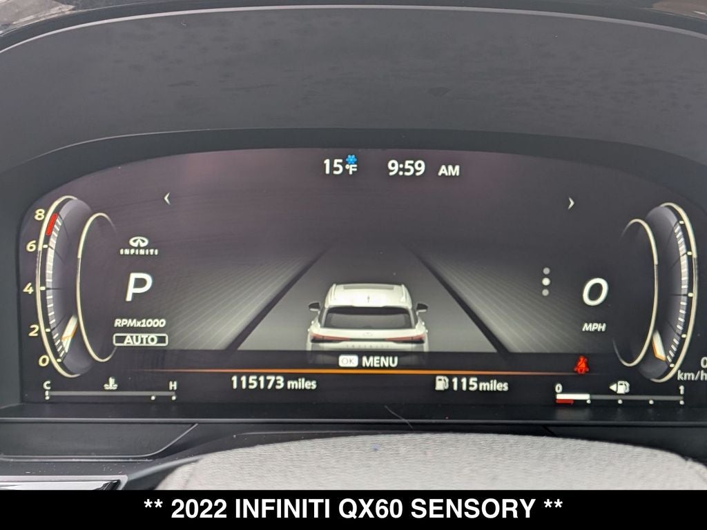 2022 INFINITI QX60 Sensory