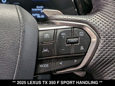2025 Lexus TX 350 F SPORT Handling