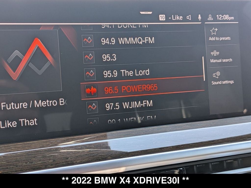 2022 BMW X4 xDrive30i M Sport