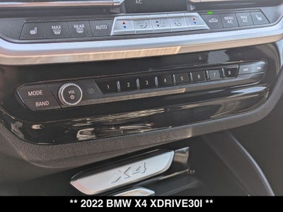 2022 BMW X4 xDrive30i M Sport