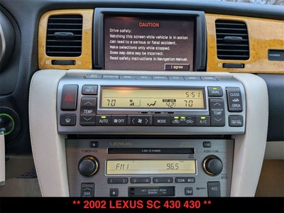 2002 Lexus SC 430