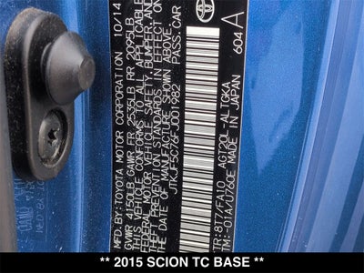 2015 Scion tC Base
