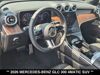 2026 Mercedes-Benz GLC GLC 300 4MATIC®