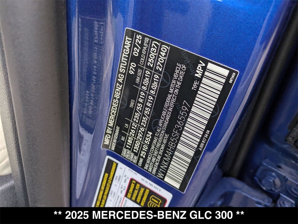2025 Mercedes-Benz GLC GLC 300 4MATIC®