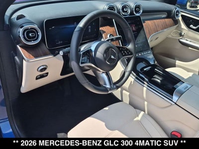 2026 Mercedes-Benz GLC GLC 300 4MATIC®