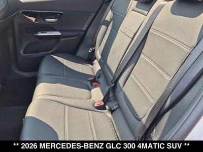 2026 Mercedes-Benz GLC GLC 300 4MATIC®