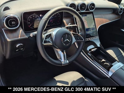 2026 Mercedes-Benz GLC GLC 300 4MATIC®
