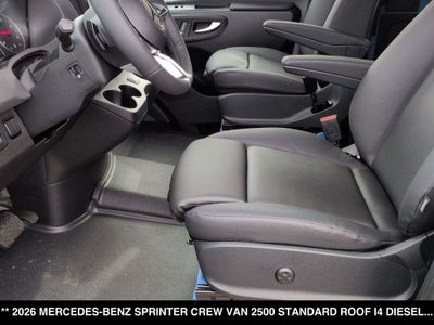 2026 Mercedes-Benz Sprinter 2500 Crew 144 WB