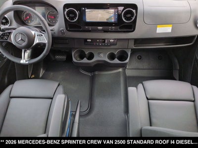 2026 Mercedes-Benz Sprinter 2500 Crew 144 WB