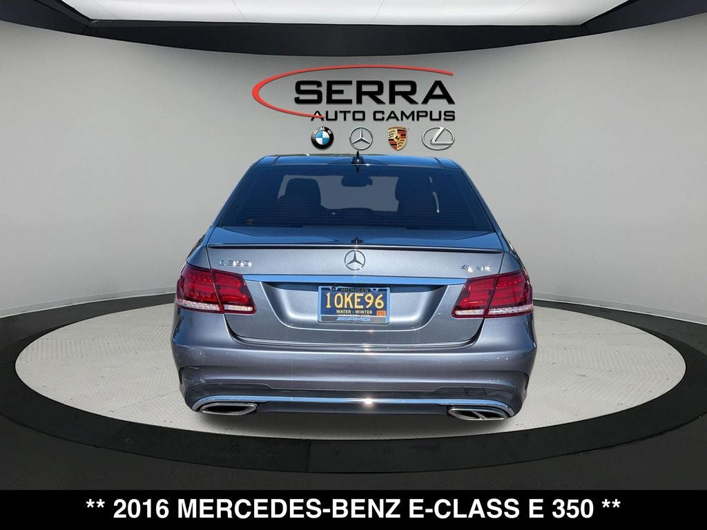 2016 Mercedes-Benz E-Class E 350 4MATIC®